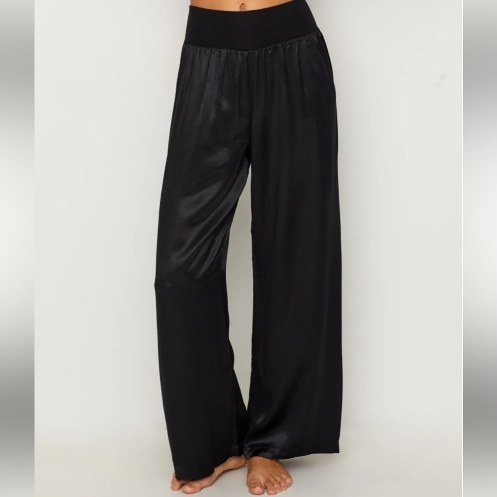 FACEPLANT DREAMS SATIN PJ PANTS